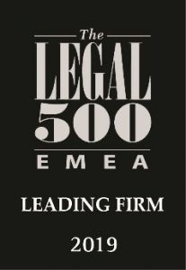 Leading Firm 2019 real estate constructio